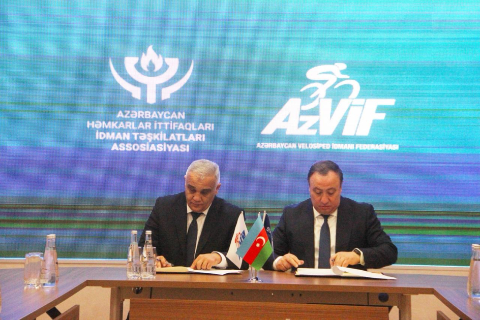 Azərbaycan Velosiped İdmanı Federasiyası və AHİİTA arasında Memorandum imzalanıb